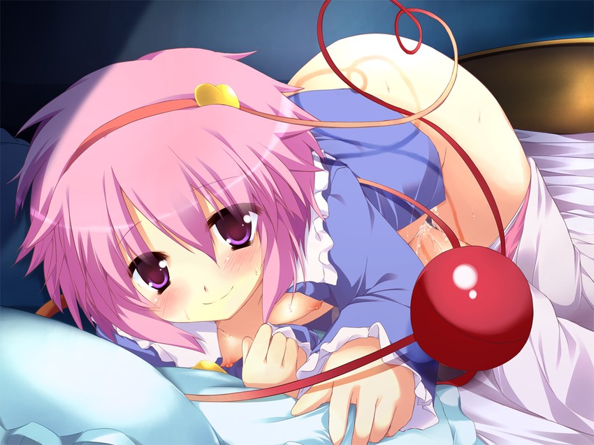 komeiji satori (touhou) drawn by nanpuu