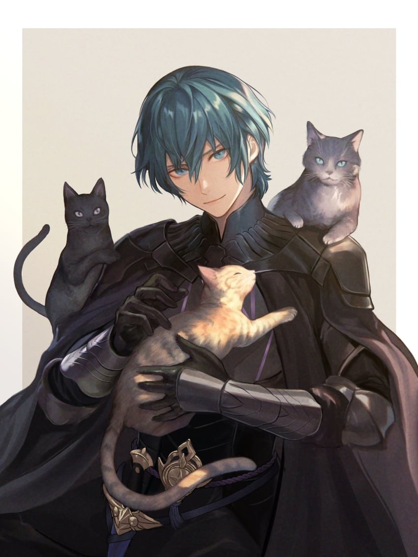 male byleth (fire emblem and 1 more) drawn by wrainbow13