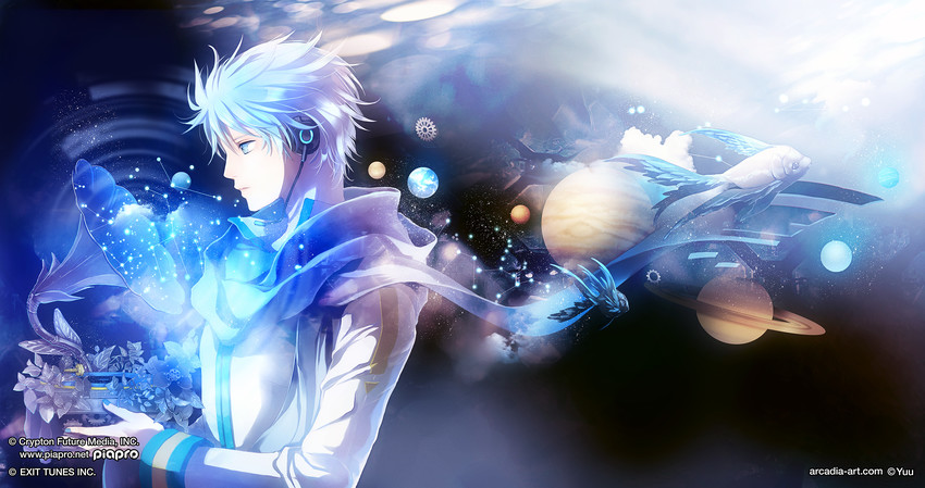 kaito (vocaloid and 2 more) drawn by yuu_(arcadia)