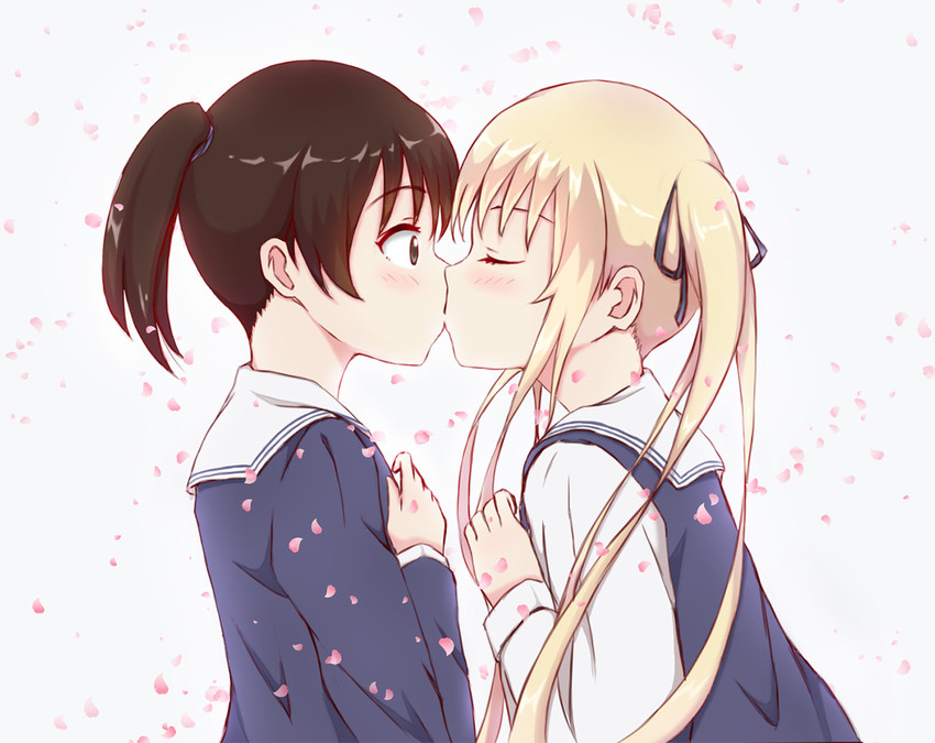 katou megumi and sawamura spencer eriri (saenai heroine no sodatekata) drawn by azusa_(sukumizuya)