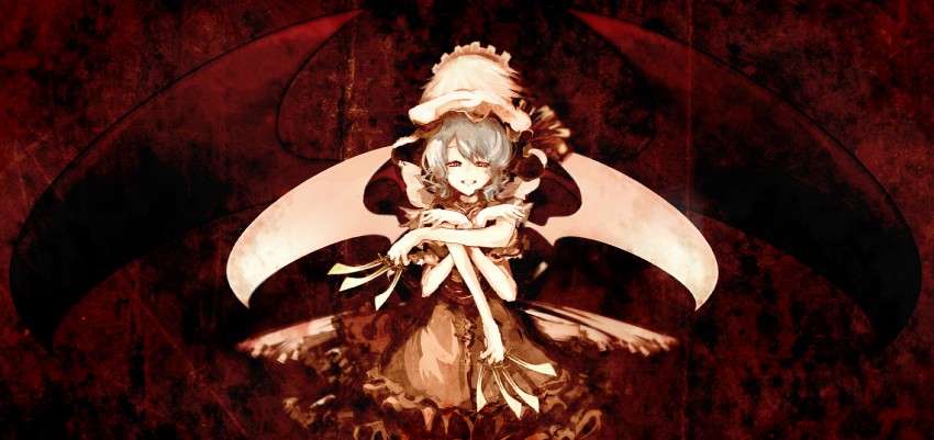 remilia scarlet and izayoi sakuya (touhou) drawn by yoshioka_yoshiko