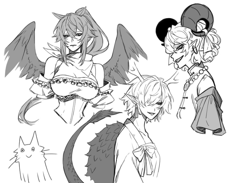 kicchou yachie, kurokoma saki, and toutetsu yuuma (touhou) drawn by okina_821