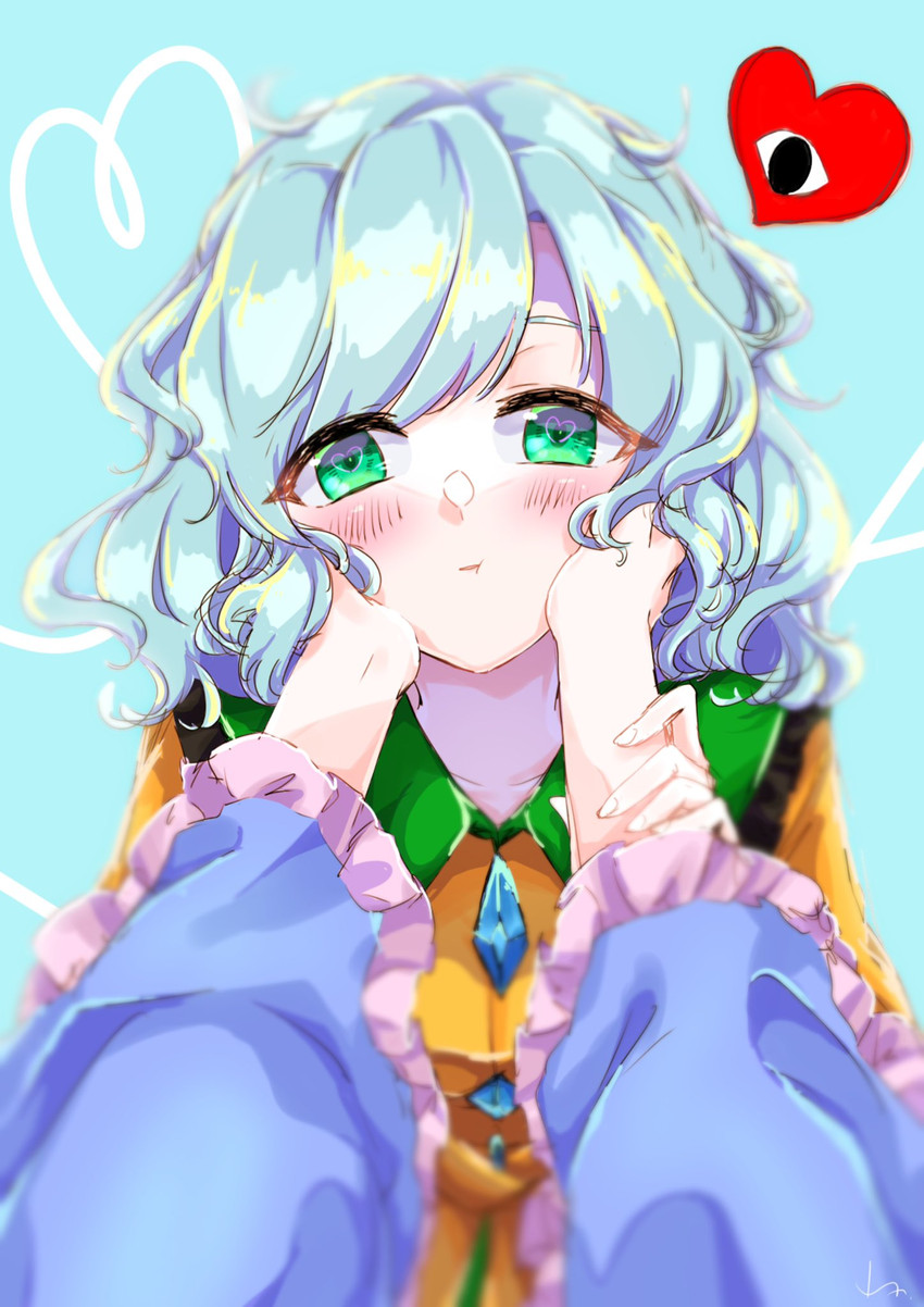 komeiji koishi and komeiji satori (touhou) drawn by komori_(komo_ricecake)