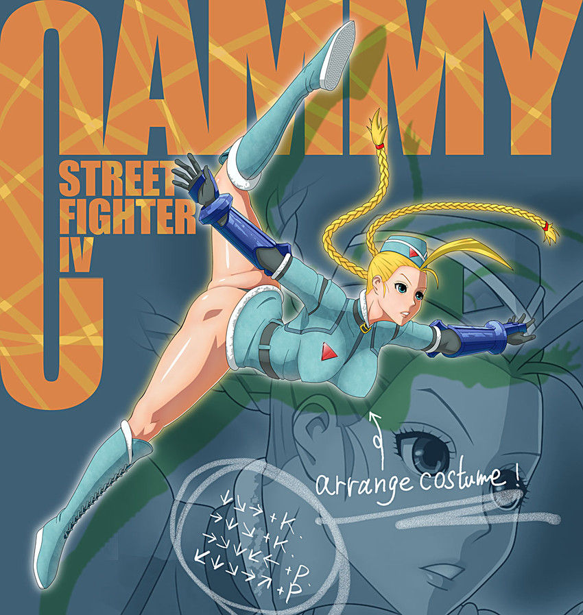 cammy white (street fighter and 1 more) drawn by saran_wrap_(sf_seijin)
