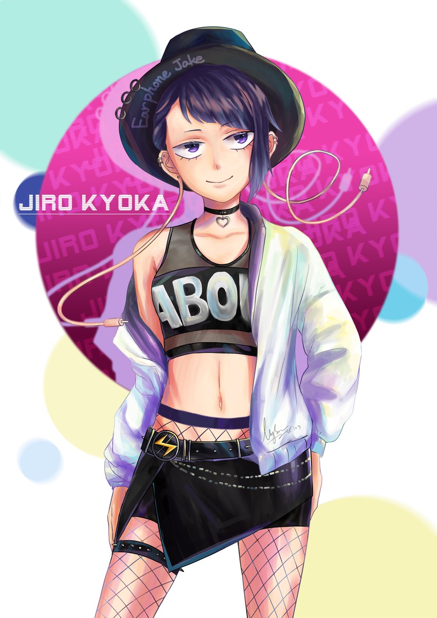 jiro kyoka (boku no hero academia) drawn by ling_shih