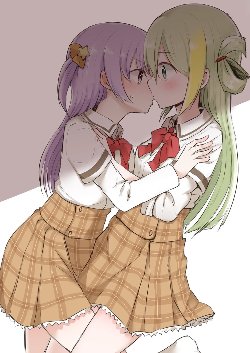 alina gray and misono karin (mahou shoujo madoka magica and 1 more) drawn by na_bia