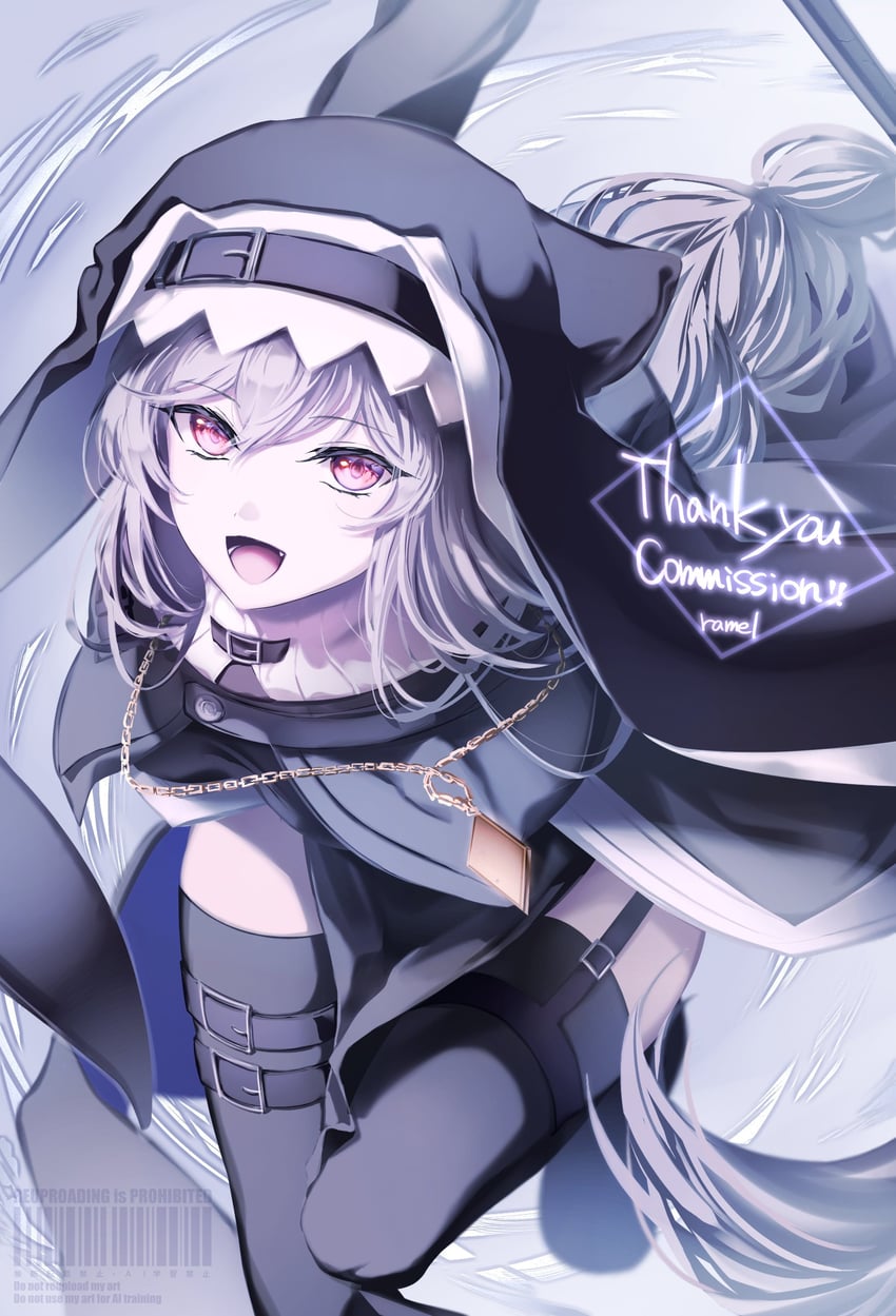 specter (arknights) drawn by ramel