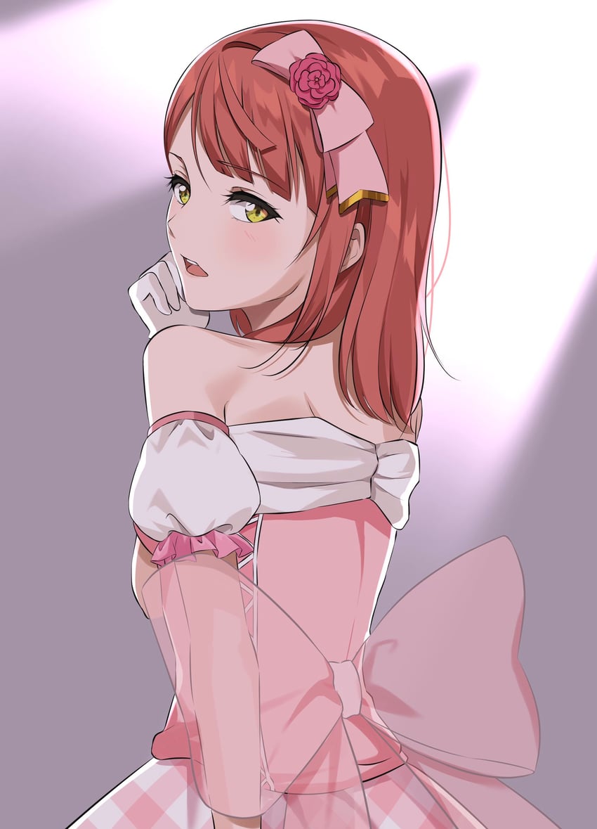 uehara ayumu (love live! and 1 more) drawn by gorilla-shi