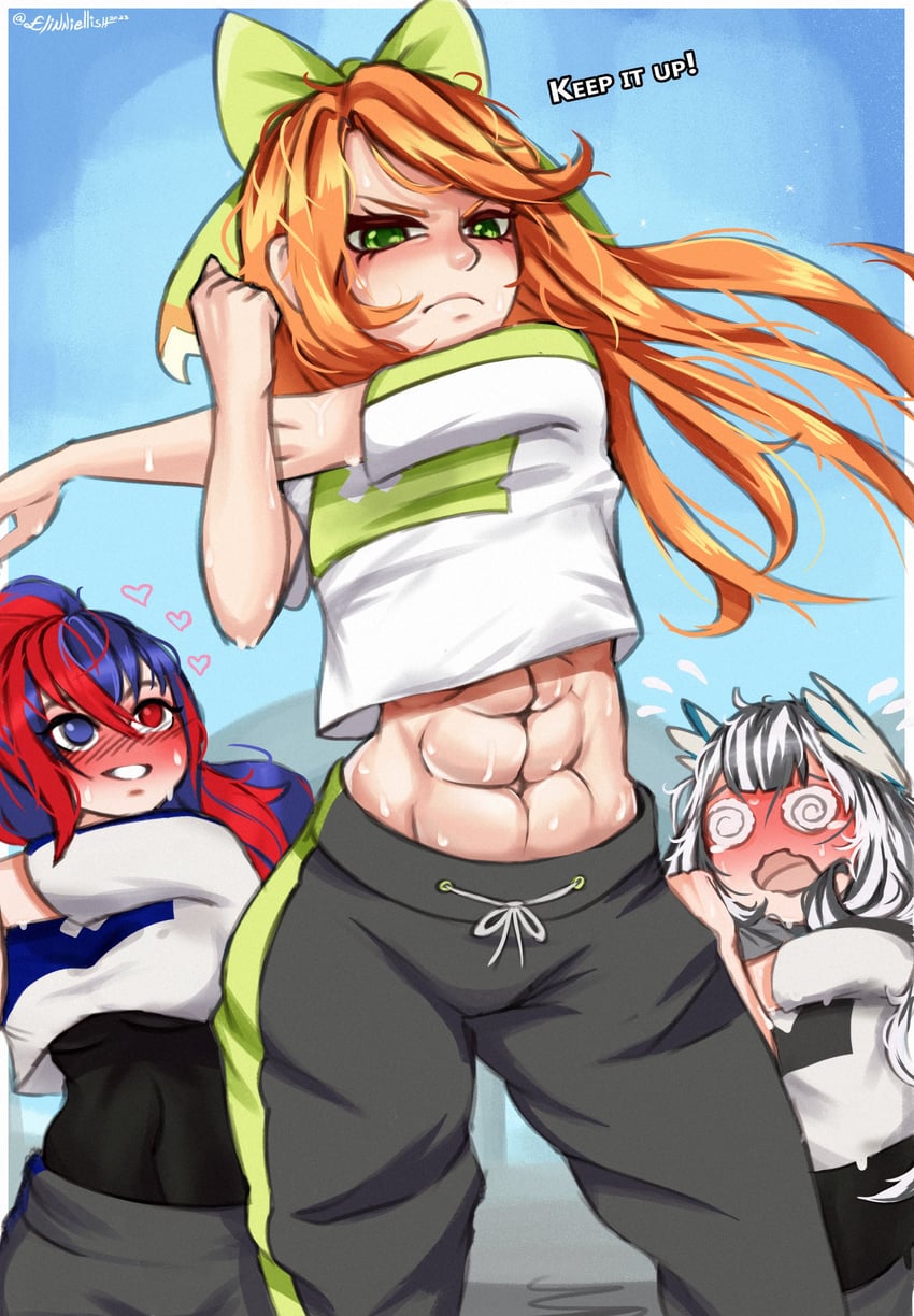 female alear, veyle, and etie (fire emblem and 1 more) drawn by elinniel