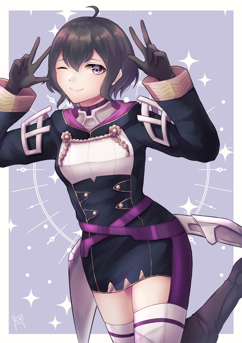 female morgan (fire emblem and 2 more) drawn by reia_hana