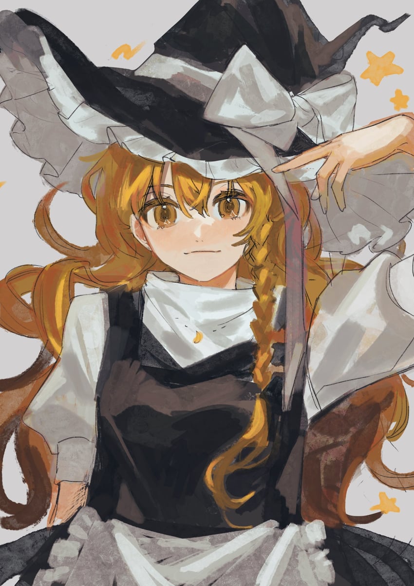 kirisame marisa (touhou) drawn by gotagotay