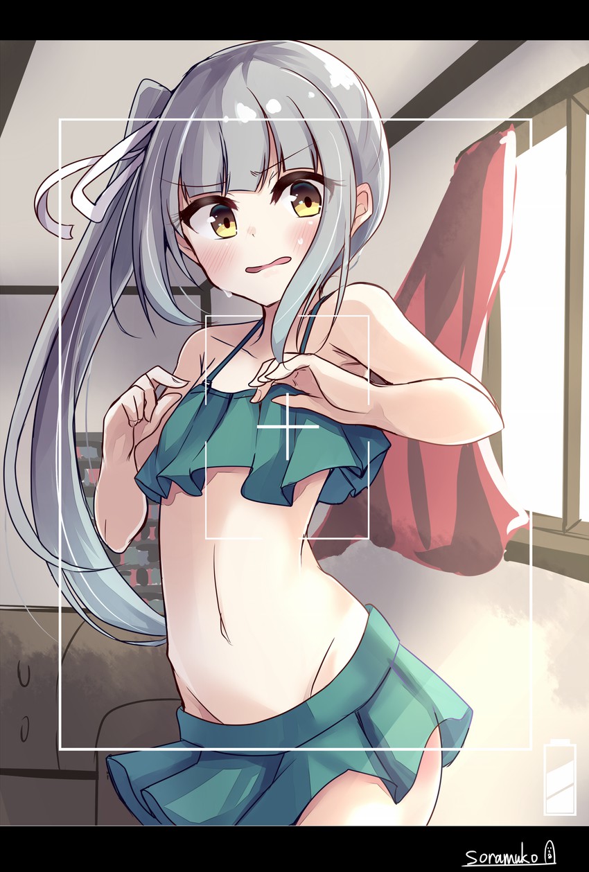 kasumi and kasumi kai ni (kantai collection) drawn by soramuko