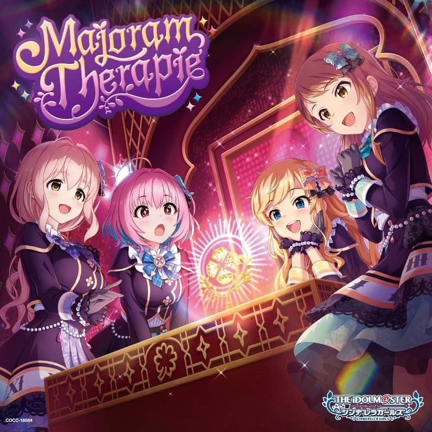 yumemi riamu, ohtsuki yui, hojo karen, and saionji kotoka (idolmaster and 2 more)