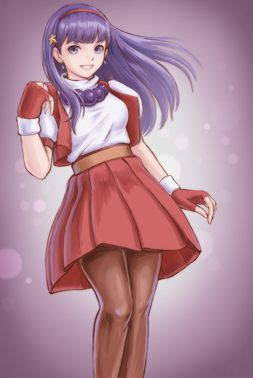 asamiya athena (the king of fighters and 1 more) drawn by tyanoki
