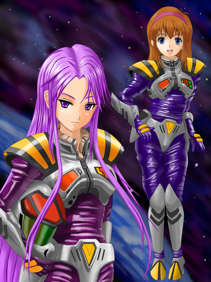 misty klaus and letlade elendil (macross and 1 more) drawn by tsumazu