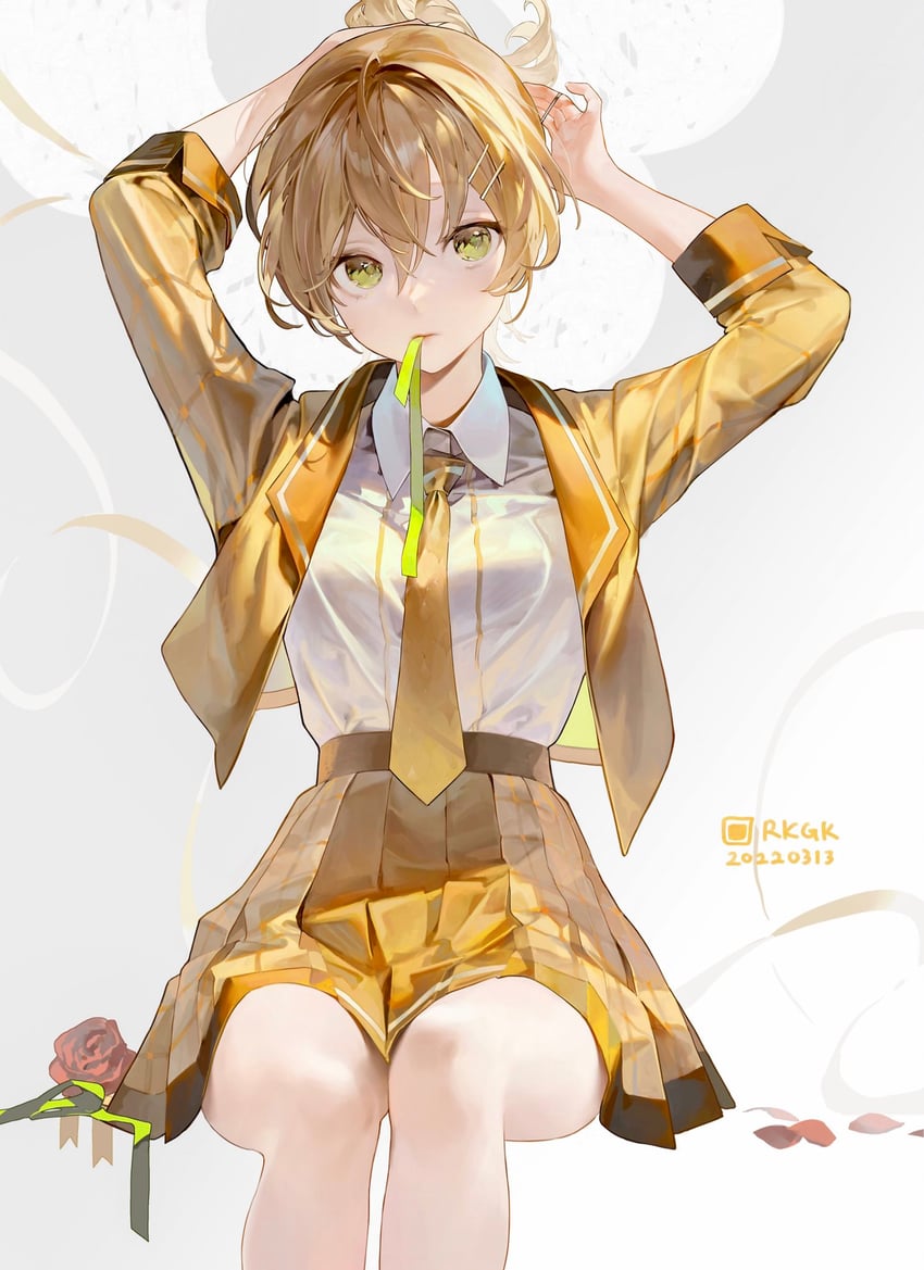 daiba nana (shoujo kageki revue starlight) drawn by suzumi_(ccroquette)