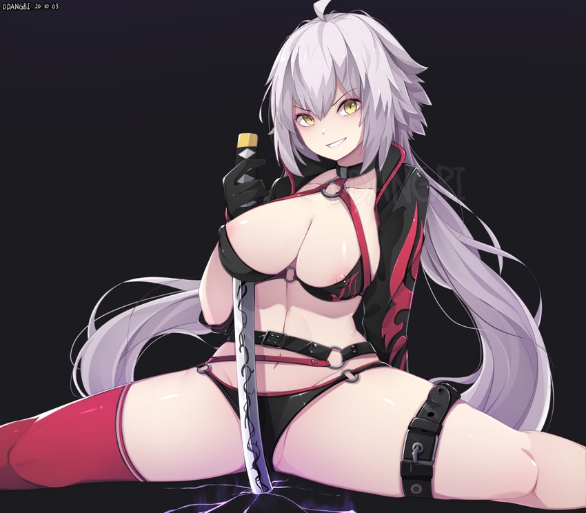 jeanne d'arc alter (fate and 1 more) drawn by ddangbi