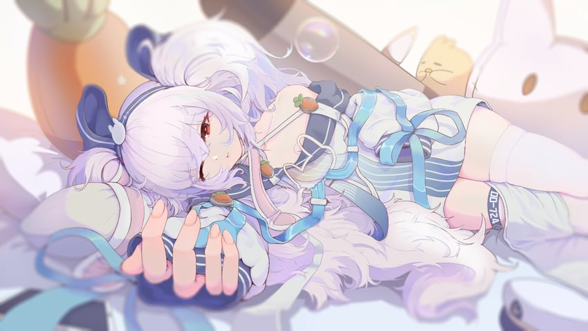 manjuu, laffey, and laffey ii (azur lane) drawn by xinmo_sana