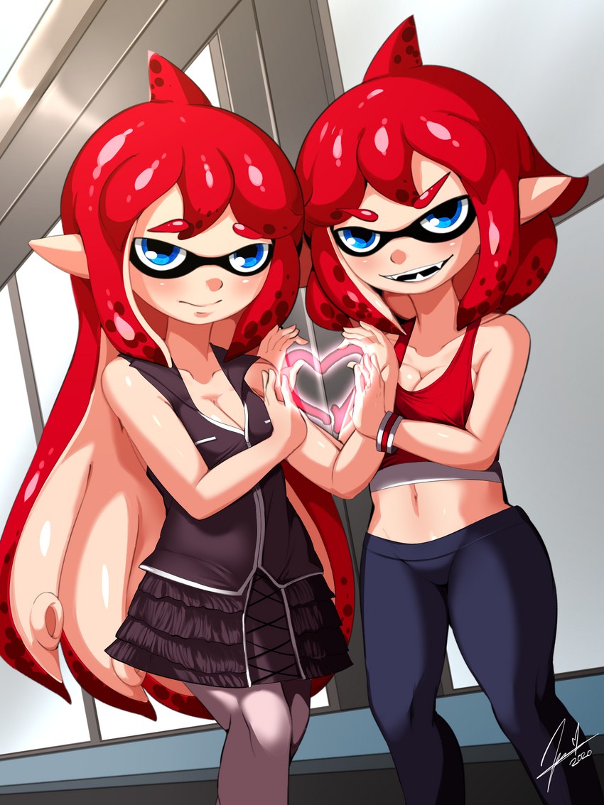 splatoon and 1 more drawn by doppel_(cursed_atelier)