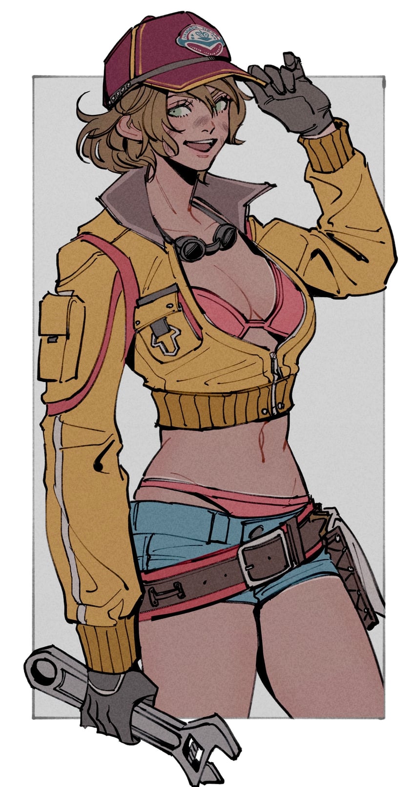 cindy aurum (final fantasy and 1 more) drawn by oimo_(oimkimn)