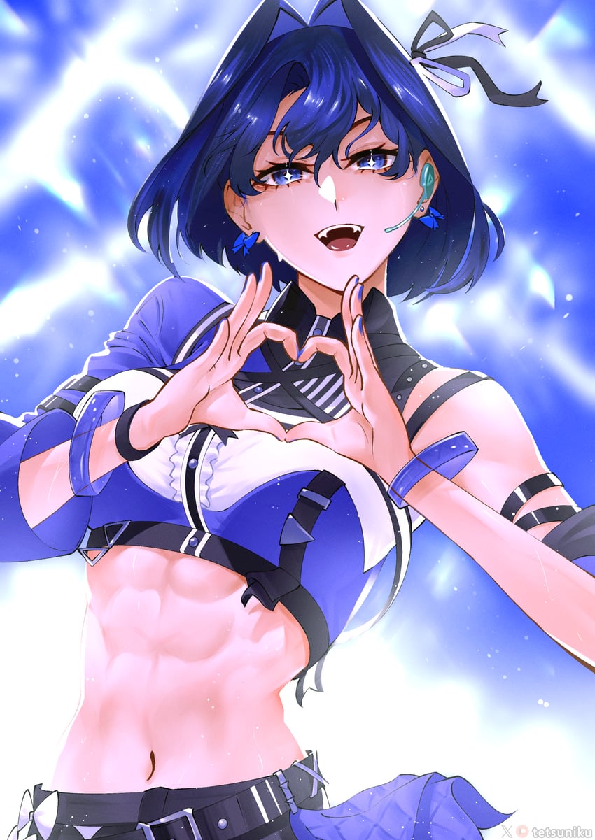 ouro kronii (hololive and 1 more) drawn by tetsuniku