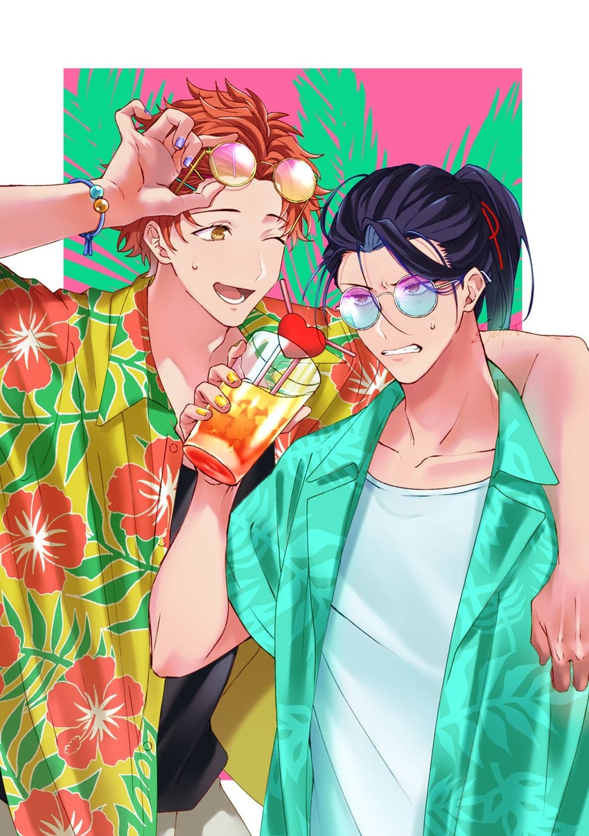 sylvain jose gautier and felix hugo fraldarius (fire emblem and 1 more) drawn by cross_(314v170)