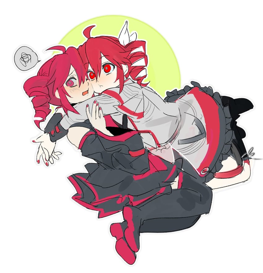 kasane teto (utau and 1 more) drawn by huan1034097