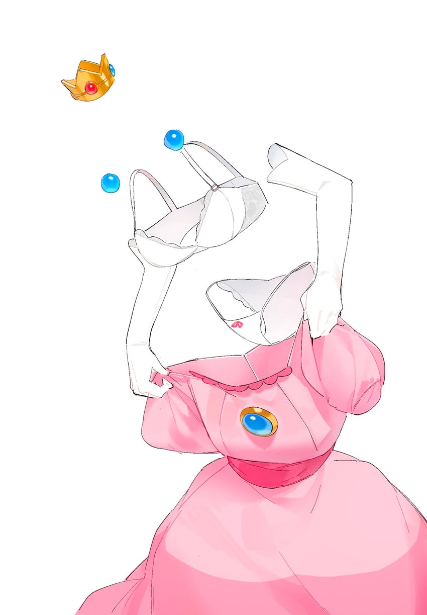 princess peach (mario and 2 more) drawn by ssuregigame