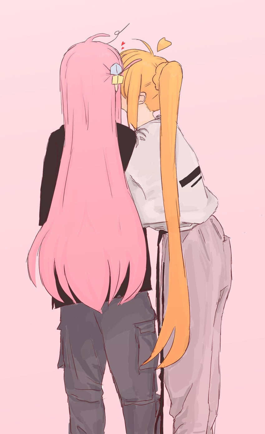 gotoh hitori and ijichi nijika (bocchi the rock!) drawn by mentos_pepsi