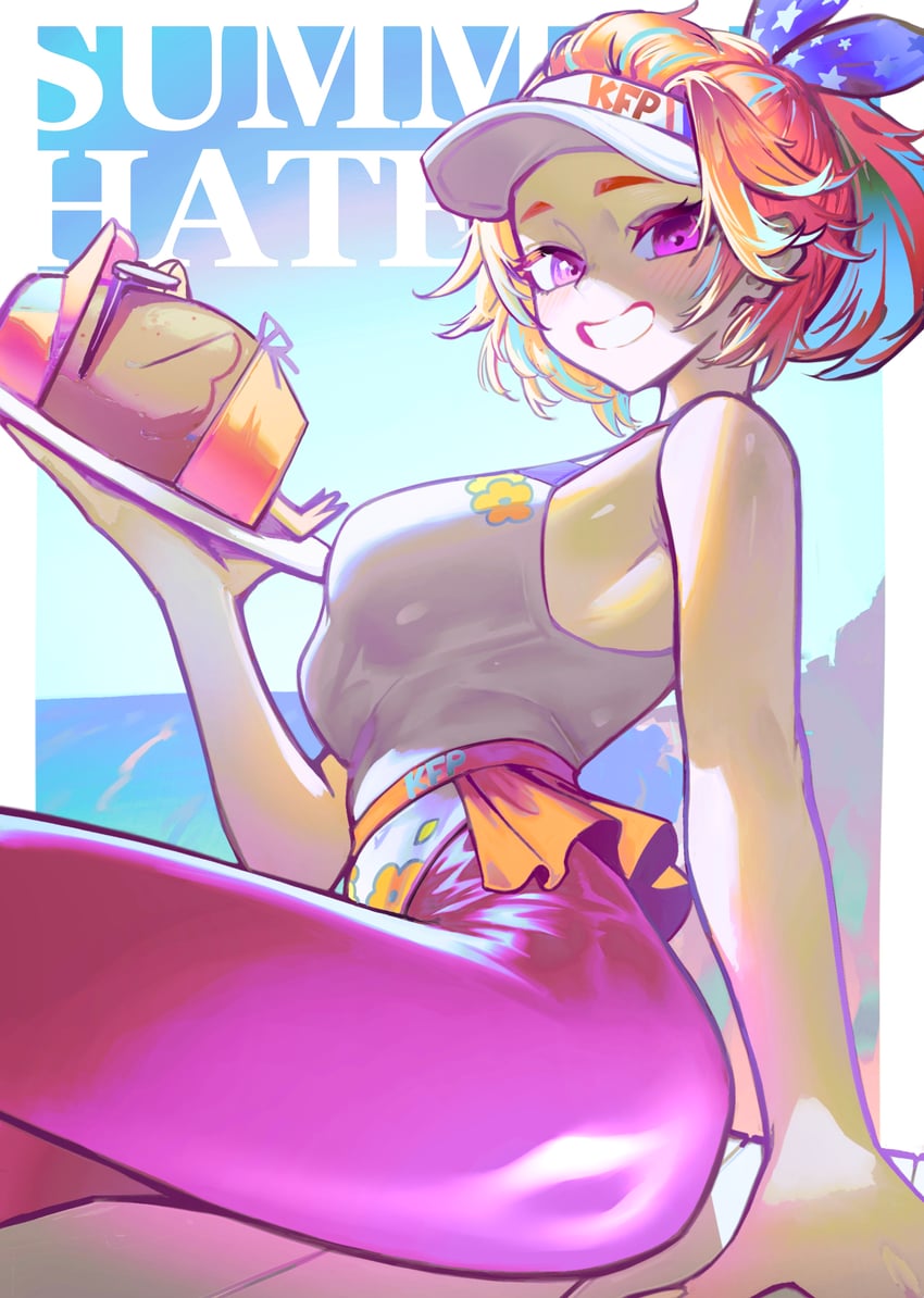 takanashi kiara and kfp employee (hololive and 1 more) drawn by pungson_mori