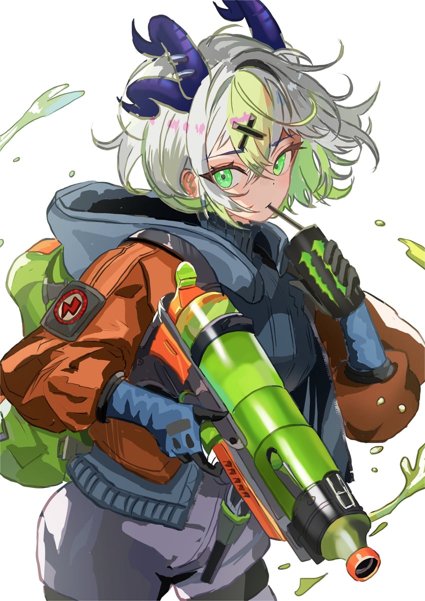 wattson and apricot the lich (apex legends and 1 more) drawn by mochimochi_589