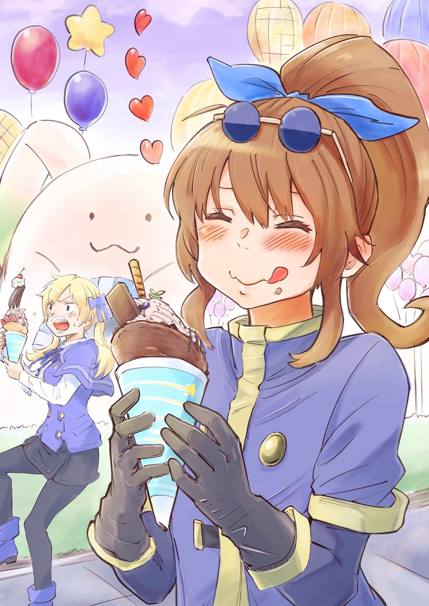 precis neumann, welch vineyard, and bunny (star ocean and 1 more) drawn by nemimin