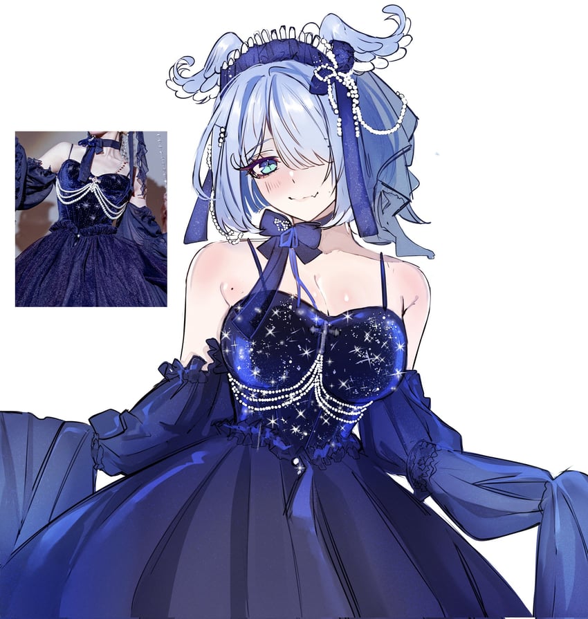 elira pendora (nijisanji and 1 more) drawn by ive_(iveith)