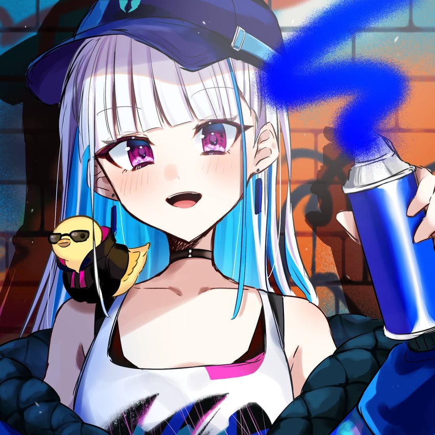 lize helesta and sebastian piyodore (nijisanji) drawn by yukino_0306