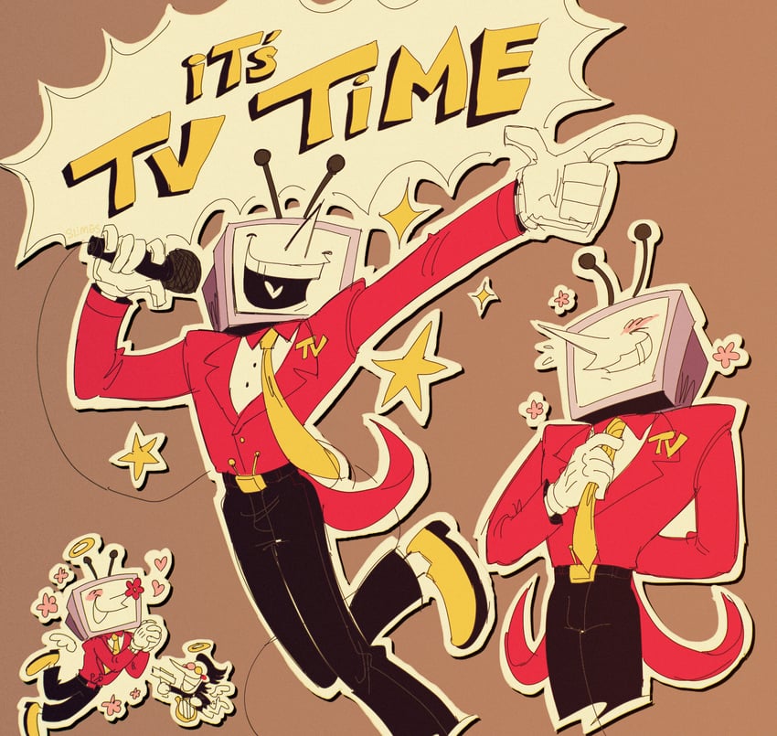 spamton g. spamton and ant tenna (deltarune) drawn by slimespecter