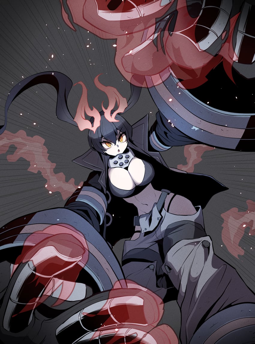 tamaki kotatsu (en'en no shouboutai) drawn by yogert_chip