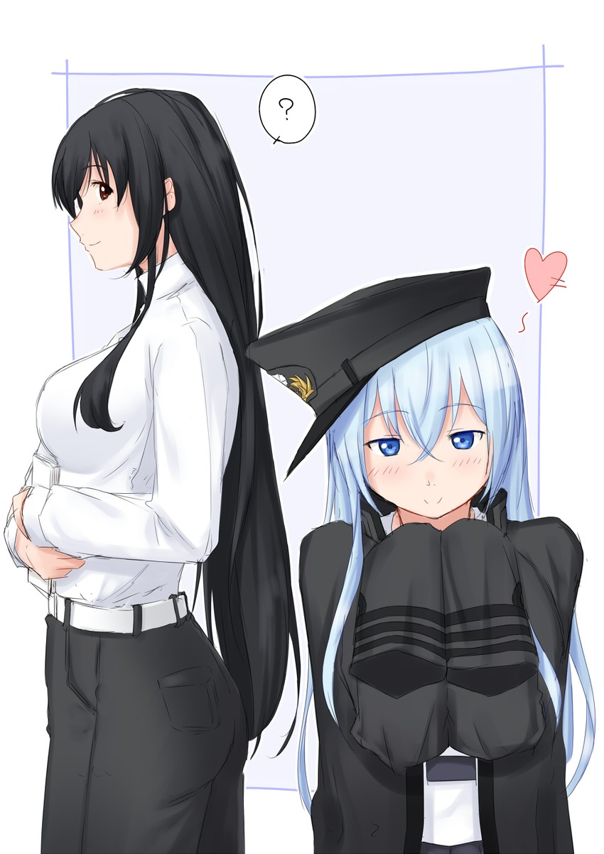 hibiki, female admiral, verniy, and tatebayashi sakurako (kantai collection) drawn by niwatazumi