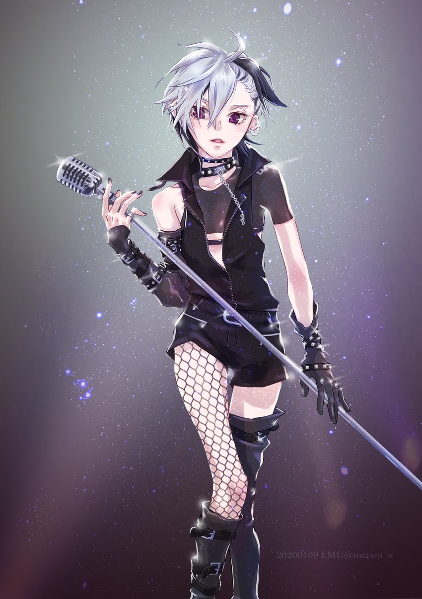 flower (vocaloid) drawn by emu_(marico_w)