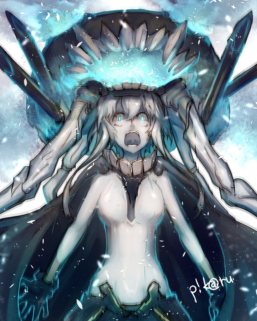 wo-class aircraft carrier (kantai collection) drawn by p!k@ru