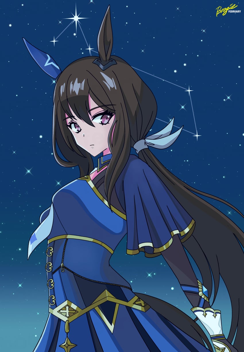 admire vega (umamusume) drawn by boogie_february