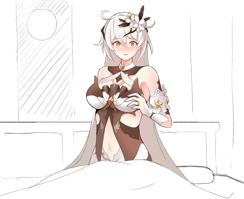 kiana kaslana (honkai and 1 more) drawn by bails
