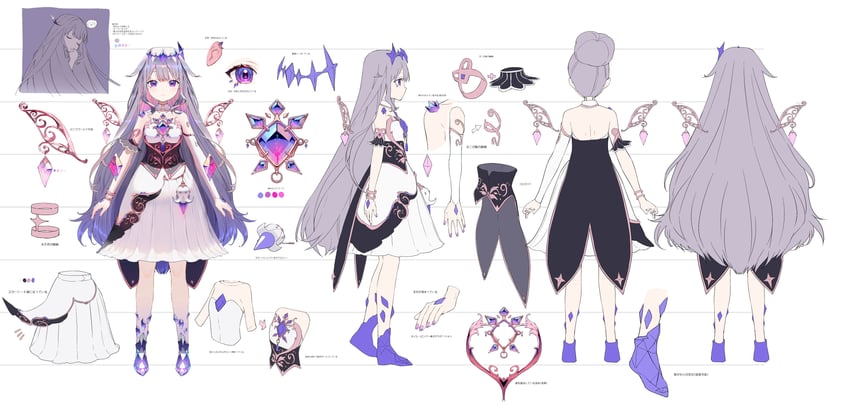 koseki bijou (hololive and 1 more) drawn by kitada_mo