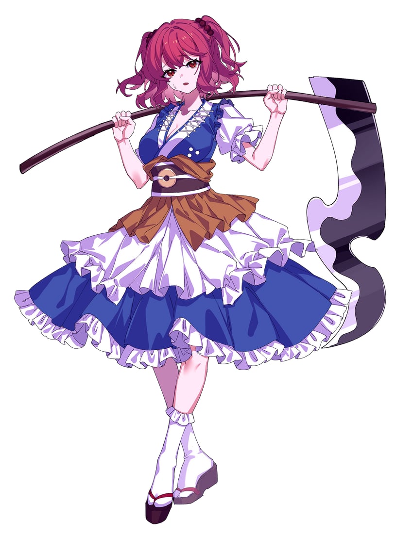 onozuka komachi (touhou) drawn by ssm_(ssm82048039)