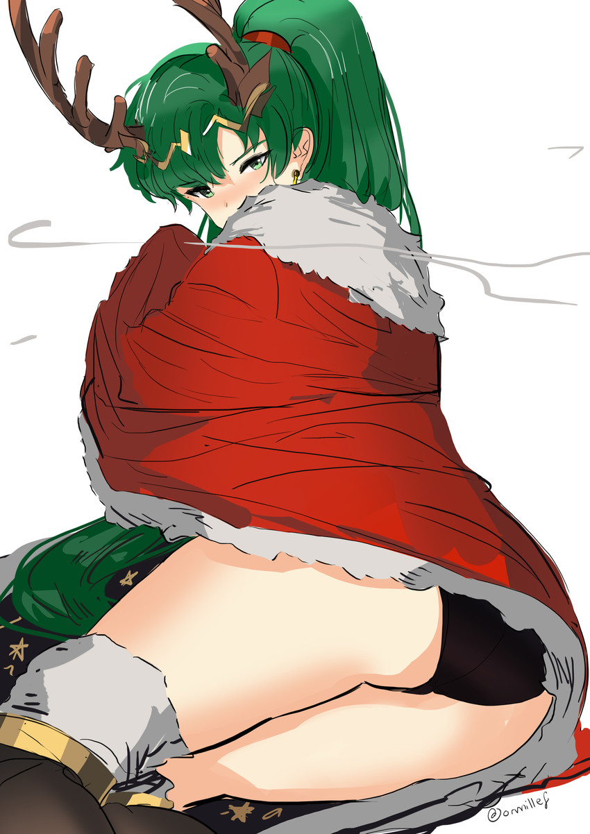 lyn and tharja (fire emblem and 3 more) drawn by ormille