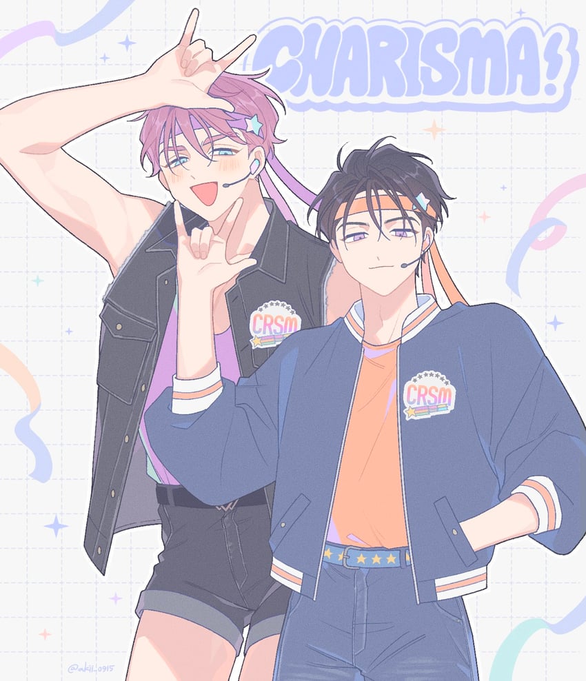 itou fumiya and tendou amahiko (charisma house) drawn by akii_0915