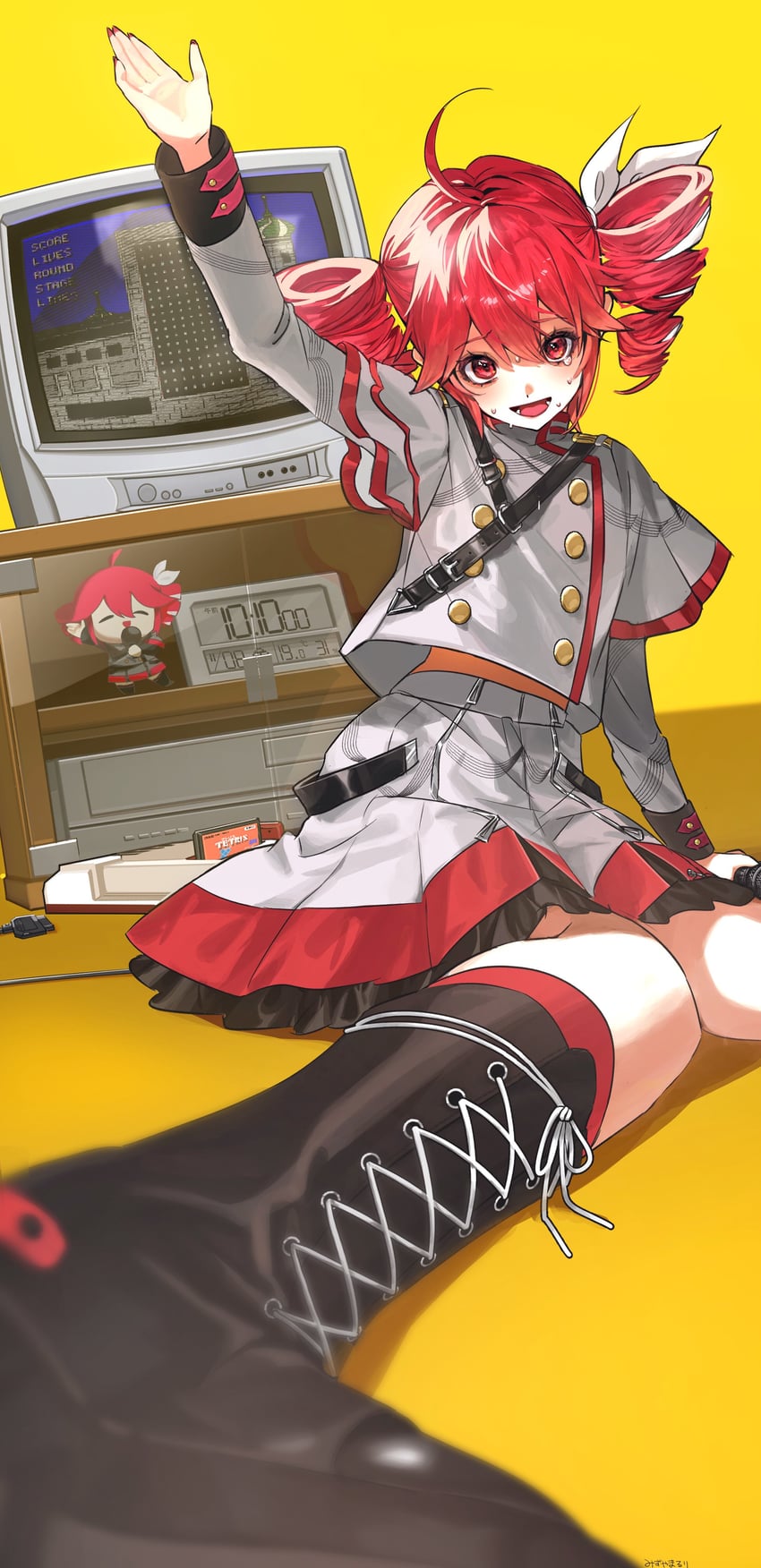 kasane teto (utau and 3 more) drawn by mizuyamaruri