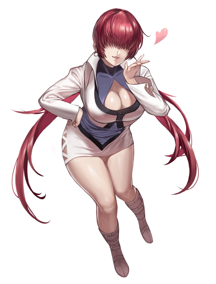 shermie (the king of fighters) drawn by hanny_(uirusu_chan)