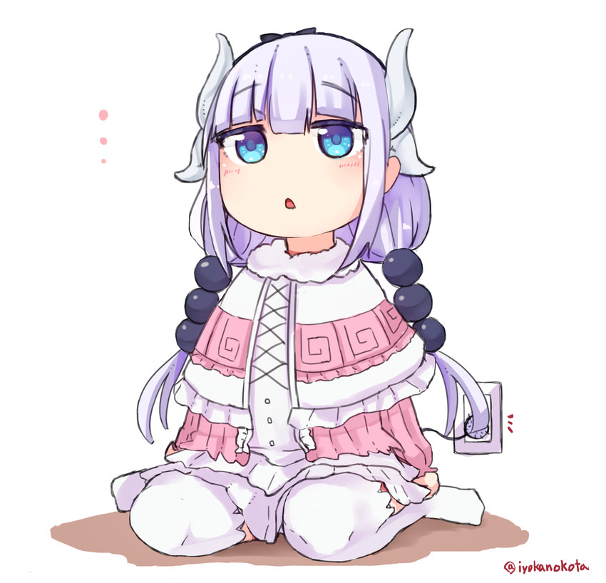 kanna kamui (kobayashi-san chi no maidragon) drawn by okota_mikan