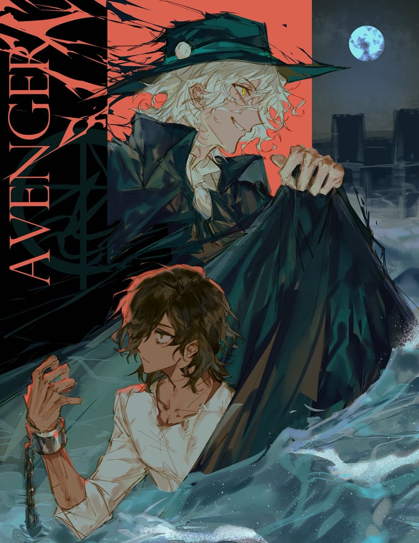edmond dantes (fate and 1 more) drawn by mygrimsobamtee