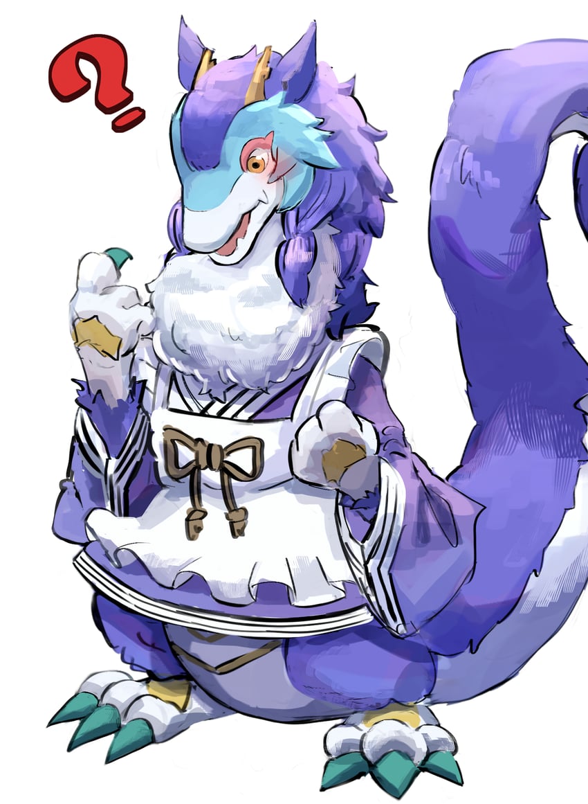 laundry dragonmaid and dragonmaid nudyarl (yu-gi-oh!) drawn by hatano_kiyoshi